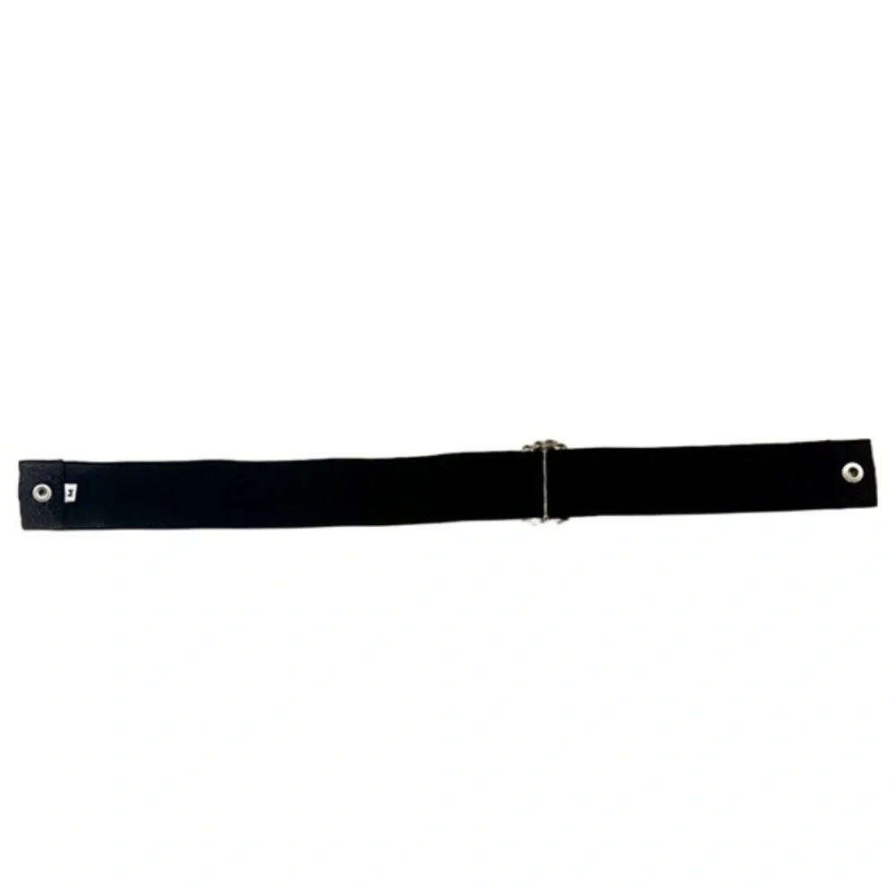 Kids’ Boutique Black and Silver Dress‎ Belt with Sparkles Size Medium Like New